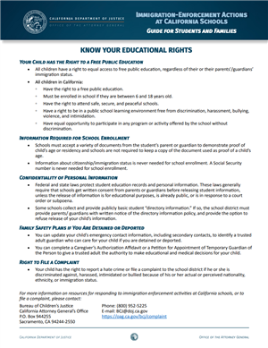 immigration ed rights